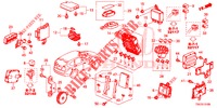 STEUERGERAT (CABINE) (LH) (1) für Honda CR-V DIESEL 2.2 COMFORT 5 Türen 6 gang-Schaltgetriebe 2014