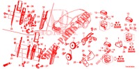 STEUERGERAT (COMPARTIMENT MOTEUR) (DIESEL) (1) für Honda CR-V DIESEL 2.2 COMFORT 5 Türen 6 gang-Schaltgetriebe 2014