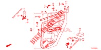 TUERVERKLEIDUNG, HINTEN(4D)  für Honda CR-V DIESEL 2.2 COMFORT 5 Türen 6 gang-Schaltgetriebe 2014