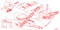 WERKZEUGE/WAGENHEBER  für Honda CR-V DIESEL 2.2 COMFORT 5 Türen 6 gang-Schaltgetriebe 2014