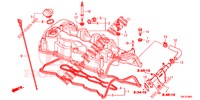 ZYLINDERKOPFDECKEL (DIESEL) (2.2L) für Honda CR-V DIESEL 2.2 COMFORT 5 Türen 6 gang-Schaltgetriebe 2014