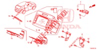 EINBAUSATZ F. RNS2  für Honda CR-V DIESEL 2.2 COMFORT 5 Türen 5 gang automatikgetriebe 2014