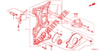 KETTENGEHAEUSE (DIESEL) (2.2L) für Honda CR-V DIESEL 2.2 COMFORT 5 Türen 5 gang automatikgetriebe 2014