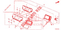 MITTLERES DISPLAY (LH) für Honda CR-V DIESEL 2.2 COMFORT 5 Türen 5 gang automatikgetriebe 2014