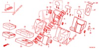RUECKSITZ/SITZGURT,(2D)  für Honda CR-V DIESEL 2.2 COMFORT 5 Türen 5 gang automatikgetriebe 2014