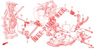 SCHALTGABEL/EINSTELLSCHRAUBE (DIESEL) (2.2L) für Honda CR-V DIESEL 2.2 COMFORT 5 Türen 5 gang automatikgetriebe 2014