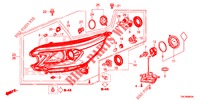 SCHEINWERFER  für Honda CR-V DIESEL 2.2 COMFORT 5 Türen 5 gang automatikgetriebe 2014