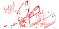 TUERTAFELN, VORNE(2D)  für Honda CR-V DIESEL 2.2 COMFORT 5 Türen 5 gang automatikgetriebe 2014