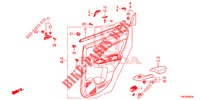 TUERVERKLEIDUNG, HINTEN(4D)  für Honda CR-V DIESEL 2.2 COMFORT 5 Türen 5 gang automatikgetriebe 2014