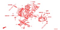 TURBOLADER (DIESEL) (2.2L) für Honda CR-V DIESEL 2.2 COMFORT 5 Türen 5 gang automatikgetriebe 2014