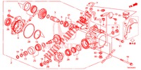 UEBERFUEHRUNG (DIESEL) (2.2L) für Honda CR-V DIESEL 2.2 COMFORT 5 Türen 5 gang automatikgetriebe 2014