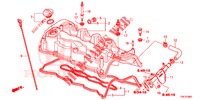 ZYLINDERKOPFDECKEL (DIESEL) (2.2L) für Honda CR-V DIESEL 2.2 COMFORT 5 Türen 5 gang automatikgetriebe 2014