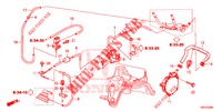 EINBAULEITUNG/UNTERDRUCKPUMPE (DIESEL) (2.2L) für Honda CR-V DIESEL 2.2 ELEGANCE 5 Türen 5 gang automatikgetriebe 2014