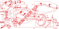 HAUPTBREMSZYLINDER/MASTER POWER (LH) (1) für Honda CR-V DIESEL 2.2 ELEGANCE 5 Türen 5 gang automatikgetriebe 2014