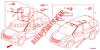 KABELBAUM (LH) (4) für Honda CR-V DIESEL 2.2 ELEGANCE 5 Türen 5 gang automatikgetriebe 2014