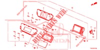 MITTLERES DISPLAY (LH) für Honda CR-V DIESEL 2.2 ELEGANCE 5 Türen 5 gang automatikgetriebe 2014