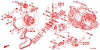 MOTORHALTERUNG (DIESEL) (2.2L) für Honda CR-V DIESEL 2.2 ELEGANCE 5 Türen 5 gang automatikgetriebe 2014