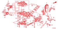 OELPUMPE (DIESEL) (2.2L) für Honda CR-V DIESEL 2.2 ELEGANCE 5 Türen 5 gang automatikgetriebe 2014