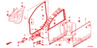 TUERTAFELN, VORNE(2D)  für Honda CR-V DIESEL 2.2 ELEGANCE 5 Türen 5 gang automatikgetriebe 2014