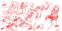 VORDERSITZ/SITZGURTE (D.) für Honda CR-V DIESEL 2.2 ELEGANCE 5 Türen 5 gang automatikgetriebe 2014