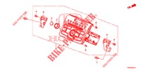AUTORADIO  für Honda CR-V DIESEL 2.2 ELEGANCE L 5 Türen 6 gang-Schaltgetriebe 2014