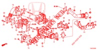 EGR STEUERVENTIL (DIESEL) (2.2L) für Honda CR-V DIESEL 2.2 ELEGANCE L 5 Türen 6 gang-Schaltgetriebe 2014