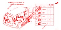 ELEKTR. STECKVERBINDER (ARRIERE) für Honda CR-V DIESEL 2.2 ELEGANCE L 5 Türen 6 gang-Schaltgetriebe 2014