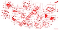 INSTRUMENT, ZIERSTUECK (COTE DE CONDUCTEUR) (LH) für Honda CR-V DIESEL 2.2 ELEGANCE L 5 Türen 6 gang-Schaltgetriebe 2014