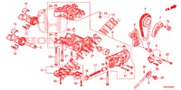 OELPUMPE (DIESEL) (2.2L) für Honda CR-V DIESEL 2.2 ELEGANCE L 5 Türen 6 gang-Schaltgetriebe 2014