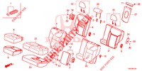 RUECKSITZ/SITZGURT,(2D)  für Honda CR-V DIESEL 2.2 ELEGANCE L 5 Türen 6 gang-Schaltgetriebe 2014