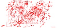 SITZKOMPONENTEN, HINTEN (1) für Honda CR-V DIESEL 2.2 ELEGANCE L 5 Türen 6 gang-Schaltgetriebe 2014