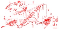 TUERSCHLOESSER, HINTEN/AEUSSERER GRIFF  für Honda CR-V DIESEL 2.2 ELEGANCE L 5 Türen 6 gang-Schaltgetriebe 2014