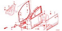 TUERTAFELN, VORNE(2D)  für Honda CR-V DIESEL 2.2 ELEGANCE L 5 Türen 6 gang-Schaltgetriebe 2014