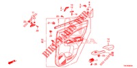 TUERVERKLEIDUNG, HINTEN(4D)  für Honda CR-V DIESEL 2.2 ELEGANCE L 5 Türen 6 gang-Schaltgetriebe 2014