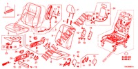 VORDERSITZ/SITZGURTE (D.) für Honda CR-V DIESEL 2.2 ELEGANCE L 5 Türen 6 gang-Schaltgetriebe 2014