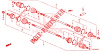ANTRIEBSWELLE, HINTEN (3) für Honda CR-V DIESEL 2.2 ELEGANCE L 5 Türen 5 gang automatikgetriebe 2014