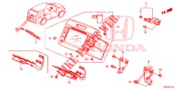 EINBAUSATZ F. RNS2  für Honda CR-V DIESEL 2.2 ELEGANCE L 5 Türen 5 gang automatikgetriebe 2014