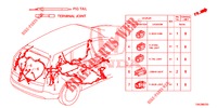 ELEKTR. STECKVERBINDER (ARRIERE) für Honda CR-V DIESEL 2.2 ELEGANCE L 5 Türen 5 gang automatikgetriebe 2014