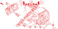 GUMMITUELLE (ARRIERE) für Honda CR-V DIESEL 2.2 ELEGANCE L 5 Türen 5 gang automatikgetriebe 2014