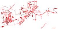 HANDBREMSE (2.0L) (DIESEL) (LH) für Honda CR-V DIESEL 2.2 ELEGANCE L 5 Türen 5 gang automatikgetriebe 2014