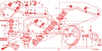 HAUPTBREMSZYLINDER/MASTER POWER (LH) (1) für Honda CR-V DIESEL 2.2 ELEGANCE L 5 Türen 5 gang automatikgetriebe 2014