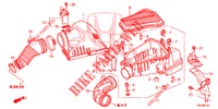 LUFTFILTER (DIESEL) (2.2L) für Honda CR-V DIESEL 2.2 ELEGANCE L 5 Türen 5 gang automatikgetriebe 2014