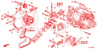 MOTORHALTERUNG (DIESEL) (2.2L) für Honda CR-V DIESEL 2.2 ELEGANCE L 5 Türen 5 gang automatikgetriebe 2014