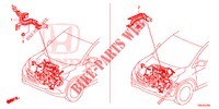 MOTORKABELBAUM, STREBE (DIESEL) (2.2L) für Honda CR-V DIESEL 2.2 ELEGANCE L 5 Türen 5 gang automatikgetriebe 2014