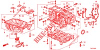 ZYLINDERBLOCK/OELWANNE (DIESEL) (2.2L) für Honda CR-V DIESEL 2.2 ELEGANCE L 5 Türen 5 gang automatikgetriebe 2014
