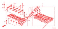 ZYLINDERKOPF (DIESEL) (2.2L) für Honda CR-V DIESEL 2.2 ELEGANCE L 5 Türen 5 gang automatikgetriebe 2014