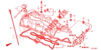 ZYLINDERKOPFDECKEL (DIESEL) (2.2L) für Honda CR-V DIESEL 2.2 ELEGANCE L 5 Türen 5 gang automatikgetriebe 2014