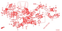 EGR STEUERVENTIL (DIESEL) (2.2L) für Honda CR-V DIESEL 2.2 EXCLUSIVE NAVI 5 Türen 5 gang automatikgetriebe 2014