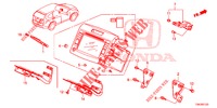 EINBAUSATZ F. RNS2  für Honda CR-V DIESEL 2.2 EXCLUSIVE NAVI 5 Türen 5 gang automatikgetriebe 2014