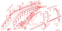 GRILL, VORNE/ZIERLEISTE  für Honda CR-V DIESEL 2.2 EXCLUSIVE NAVI 5 Türen 5 gang automatikgetriebe 2014